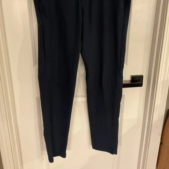 Lululemon - Commission Classic Fit Flat Front Pants - Navy Blue - Men’s 32x32 - Picture 2 of 16